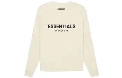 Essentials Fear Of God  Ss21 Pull-over Crewneck Buttercream Cream