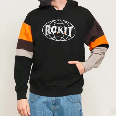 Converse Men's  X Rokit Pullover Crossover Splicing Black In Multi