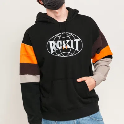 Converse Men's  X Rokit Pullover Crossover Splicing Black In Multi