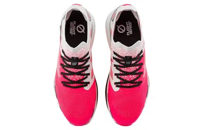The North Face (wmns)  Flight Vectiv Low Top Sneakers 'white With Brilliant Coral' In Pink