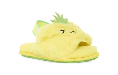 Ugg (td)  Fluff Yeah 'pineapple Stuffie' In Yellow