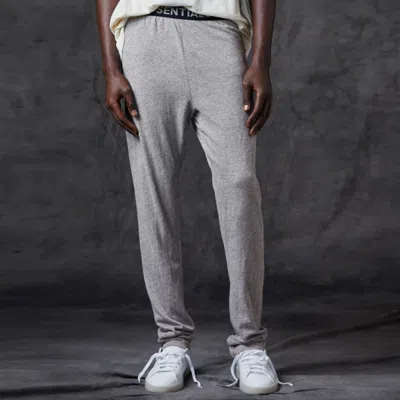 Essentials Fear Of God  Fw20 Lounge Pants 'heather Grey' In Gray