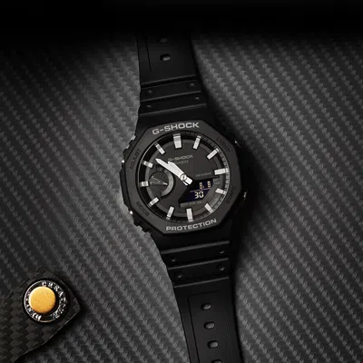 Casio G-shock Ga-2100-1aer 45mm In Black