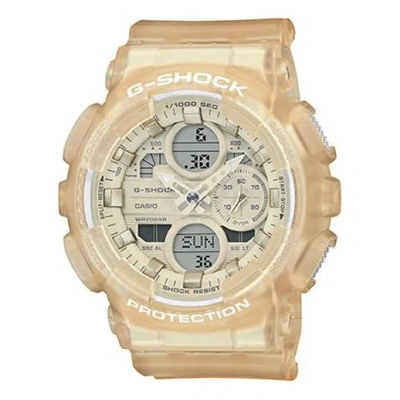 Casio G-shock Analog-digital 'cream Yellow' In Gold