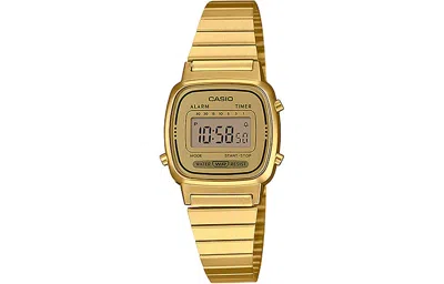 Casio Standard Series Classic Small Cube Retro Waterproof Spring And Summer New Release Watch Gold D