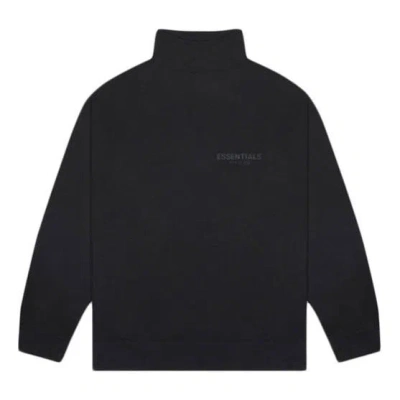 Essentials Fear Of God  Fw20 Mock Neck Sweatshirt 'black'