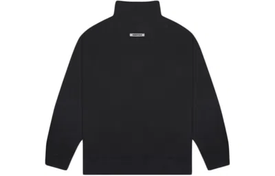 Essentials Fear Of God  Fw20 Mock Neck Sweatshirt 'black'