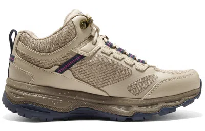 Skechers (wmns)  Go Run Trail Altitude 'beige Navy' In Nude