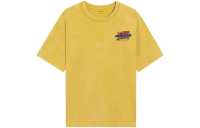 Li-ning X Marvel Spider Man Comic Graphic T-shirt 'yellow'