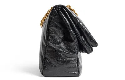 Balenciaga Medium Monaco Chain-strap Shoulder Bag In Black