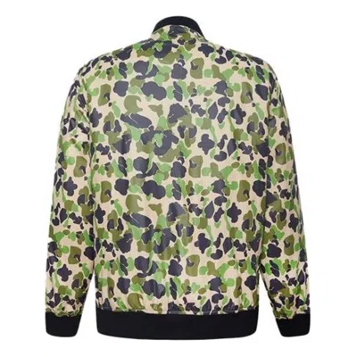 Converse Printed Utility Bomber 'green Yellow' In Multi