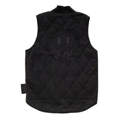Drew House Cotton Ripstop Mascot Vest 'black'