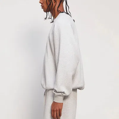 Essentials Fear Of God  Fw20 Core Crew Neck Sweatshirt 'heather Grey'