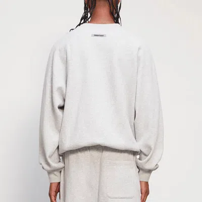 Essentials Fear Of God  Fw20 Core Crew Neck Sweatshirt 'heather Grey'