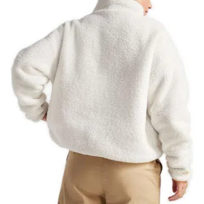 Converse (wmns)  Reversible Sherpa Full-zip Jacket 'egret Black' In Neutral