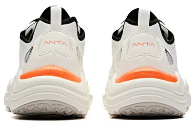 Anta Life Series Sneakers 'white Beige Orange'