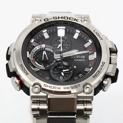 Casio G-shock Mt-g 'black Silver'