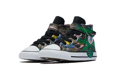 Converse Chuck Taylor All Star Interstellar Dinos Hook And Loop In Black