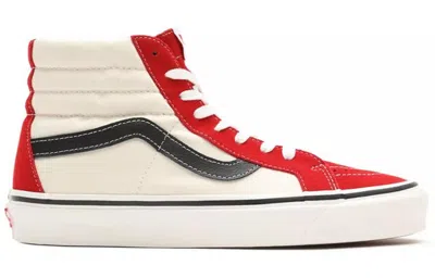 Vans Sk8 High-top Sneakers In Red