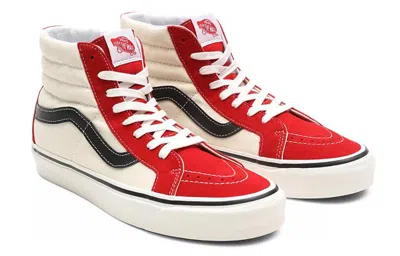 Vans Sk8 High-top Sneakers In Red