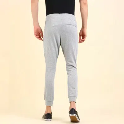 Nike Men's  Solid Color Brand Logo Alphabet Printing Lacing Knit Casual Pants/trousers Gray