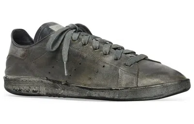 Balenciaga (wmns)  X Adidas Originals Stan Smith Sneakers 'vintage Black' In Gray