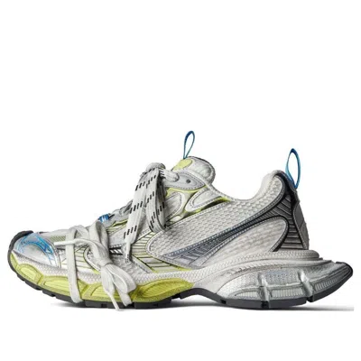 Balenciaga Women's 3xl Sneaker  In White/yellow/blue In White Yellow