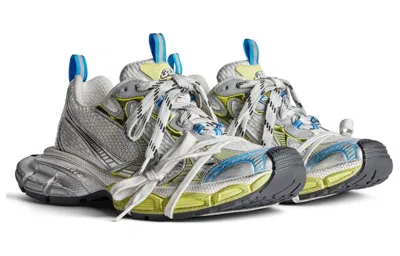 Balenciaga Women's 3xl Sneaker  In White/yellow/blue In White Yellow