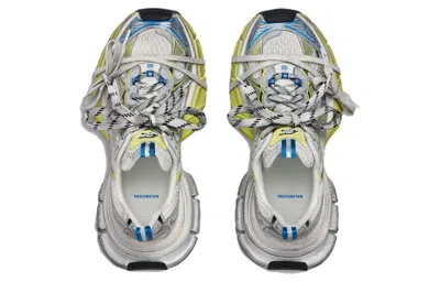 Balenciaga Women's 3xl Sneaker  In White/yellow/blue In White Yellow