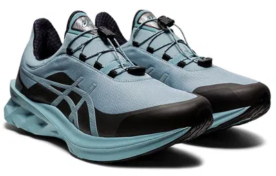 Asics Novablast 'light Steel' In Blue