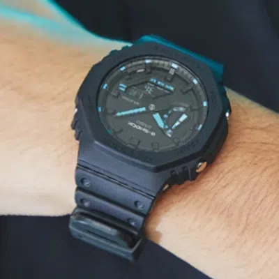 Casio G-shock Analog-digital 'black' In Blue