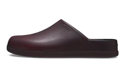 Crocs Dylan Burnished Clogs Unisex Dark Cherry 48 In Brown