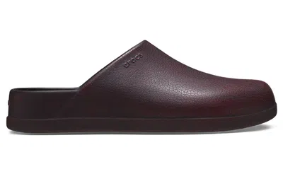 Crocs Dylan Burnished Clogs Unisex Dark Cherry 48 In Brown