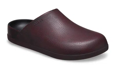 Crocs Dylan Burnished Clogs Unisex Dark Cherry 48 In Brown