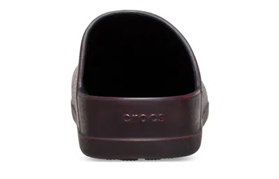 Crocs Dylan Burnished Clogs Unisex Dark Cherry 48 In Brown