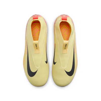 Nike (gs)  X Kylian Mbappe Mercurial Superfly 10 Academy Ag 'light Laser Orange' In Yellow