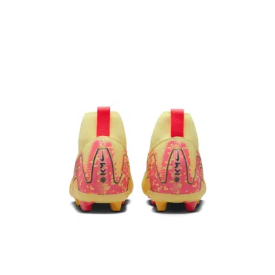 Nike (gs)  X Kylian Mbappe Mercurial Superfly 10 Academy Ag 'light Laser Orange' In Yellow
