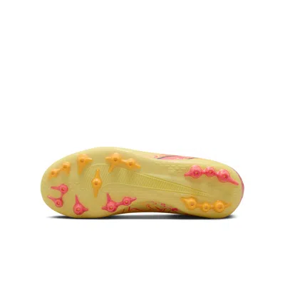 Nike (gs)  X Kylian Mbappe Mercurial Superfly 10 Academy Ag 'light Laser Orange' In Yellow