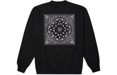 Converse Star Chevron Paisley Pattern Sweatshirt 'black'