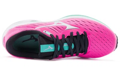 Mizuno (wmns)  Rider 24 Pink/white In Pattern