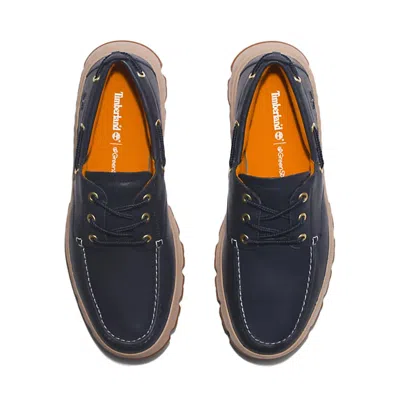 Timberland Greenstride Originals Ultra Leather Boat Shoes 'blue'