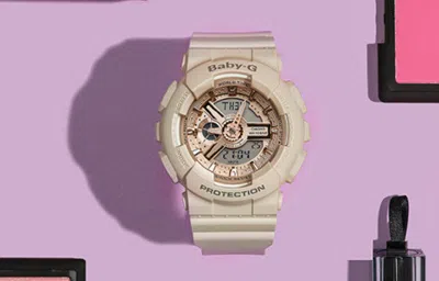 Casio Baby-g 'white Pink'