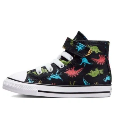 Converse (td)  Chuck Taylor All Star Easy-on Dinosaurs High Top 'black'