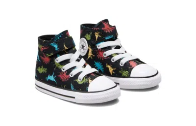 Converse (td)  Chuck Taylor All Star Easy-on Dinosaurs High Top 'black'