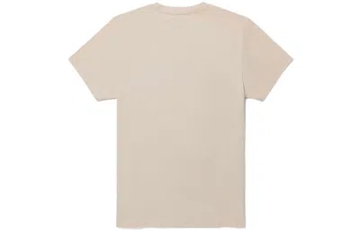 Vans Logo Printing Sports Round Neck Short Sleeve Couple Style In Neutral