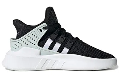 Adidas Originals (wmns)  Eqt Bask Adv 'black Green White' In Multi