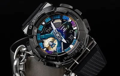 Casio G-shock Analog-digital 'black' In Multi