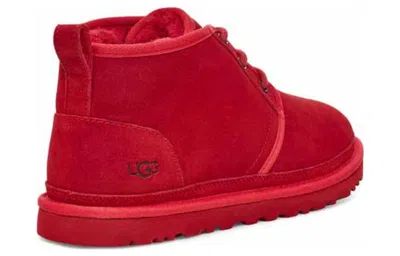 Ugg Women's Neumel Suede Boots In Samba Red In Red