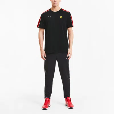 Puma Ferrari Cloudspun Performance T-shirt In Black