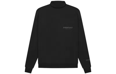 Essentials Fear Of God  Fw21 Pullover Mockneck Stretch Limo In Black